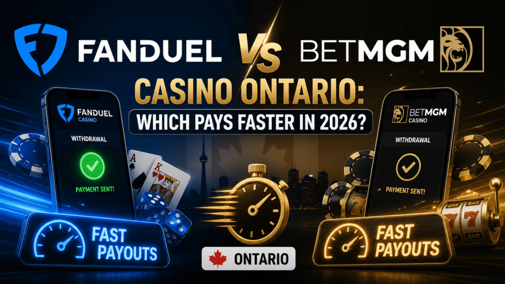 FanDuel vs BetMGM Casino Ontario: Which Pays Faster in 2026?