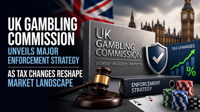 UK Gambling Commission Unveils Major Enforcement Strategy as Tax Changes Reshape Market Landscape