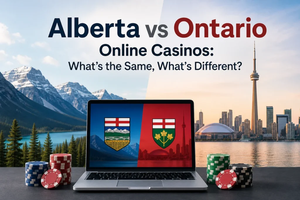 Alberta vs Ontario Online Casinos: What's the Same, What's Different?
