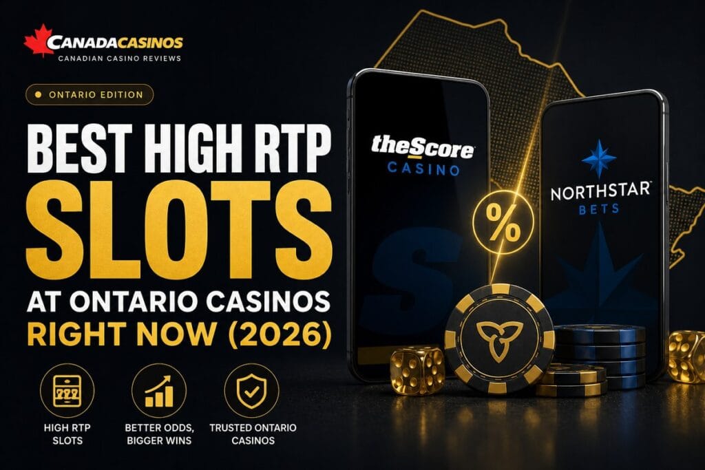 Best High RTP Slots at Ontario Casinos Right Now (2026)