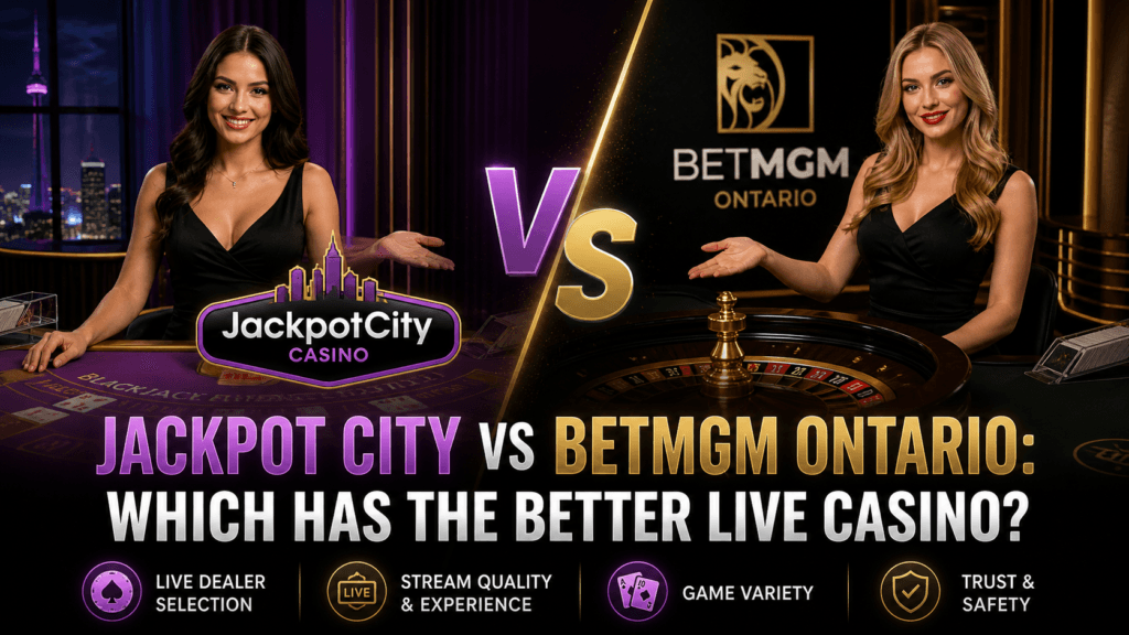 Jackpot City vs BetMGM Ontario: Which Has the Better Live Casino?