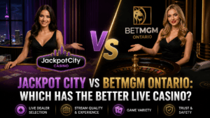 Jackpot City vs BetMGM Ontario: Which Has the Better Live Casino?