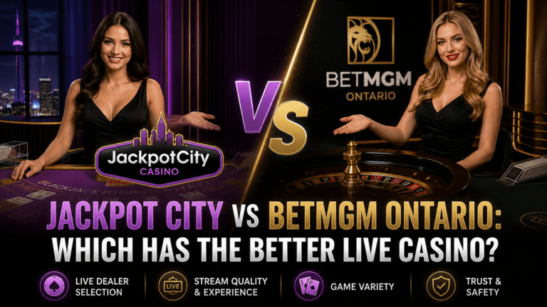 Jackpot City vs BetMGM Ontario: Which Has the Better Live Casino?
