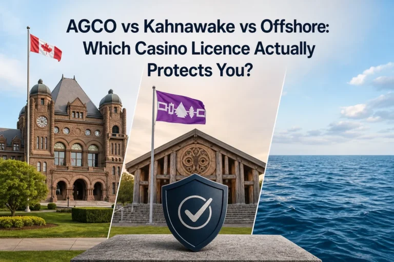 AGCO vs Kahnawake vs Offshore: Which Casino Licence Actually Protects You?