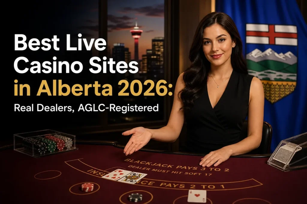 Best Live Casino Sites in Alberta 2026: Real Dealers, AGLC-Registered