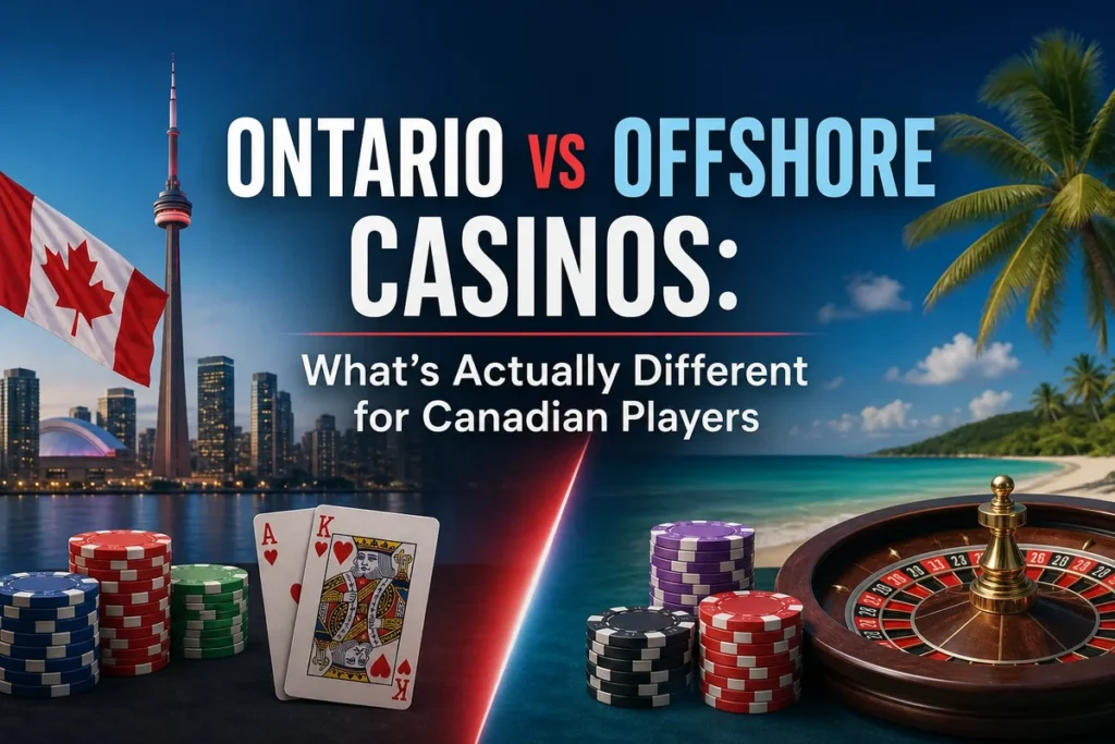 Ontario vs Offshore Casinos: What's Actually Different for Canadian Players
