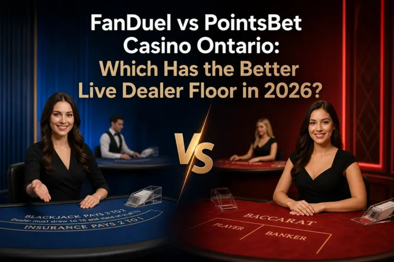 FanDuel vs PointsBet Casino Ontario: Which Has the Better Live Dealer Floor in 2026?