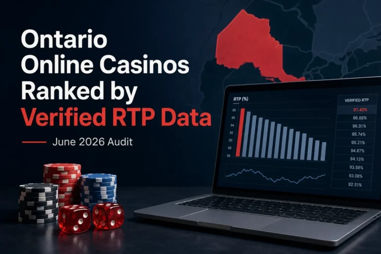 Ontario Online Casinos Ranked by Verified RTP Data: June 2026 Audit