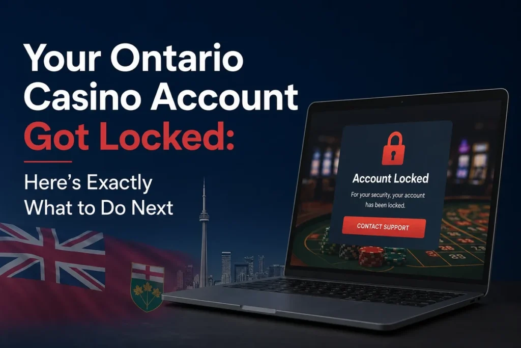 Your Ontario Casino Account Got Locked: Here's Exactly What to Do Next