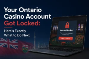 Your Ontario Casino Account Got Locked: Here’s Exactly What to Do Next