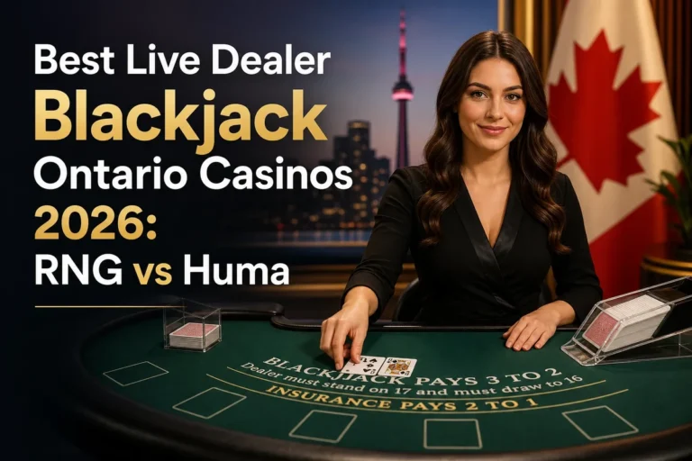 Best Live Dealer Blackjack Ontario Casinos 2026: RNG vs Human Dealer RTP Breakdown