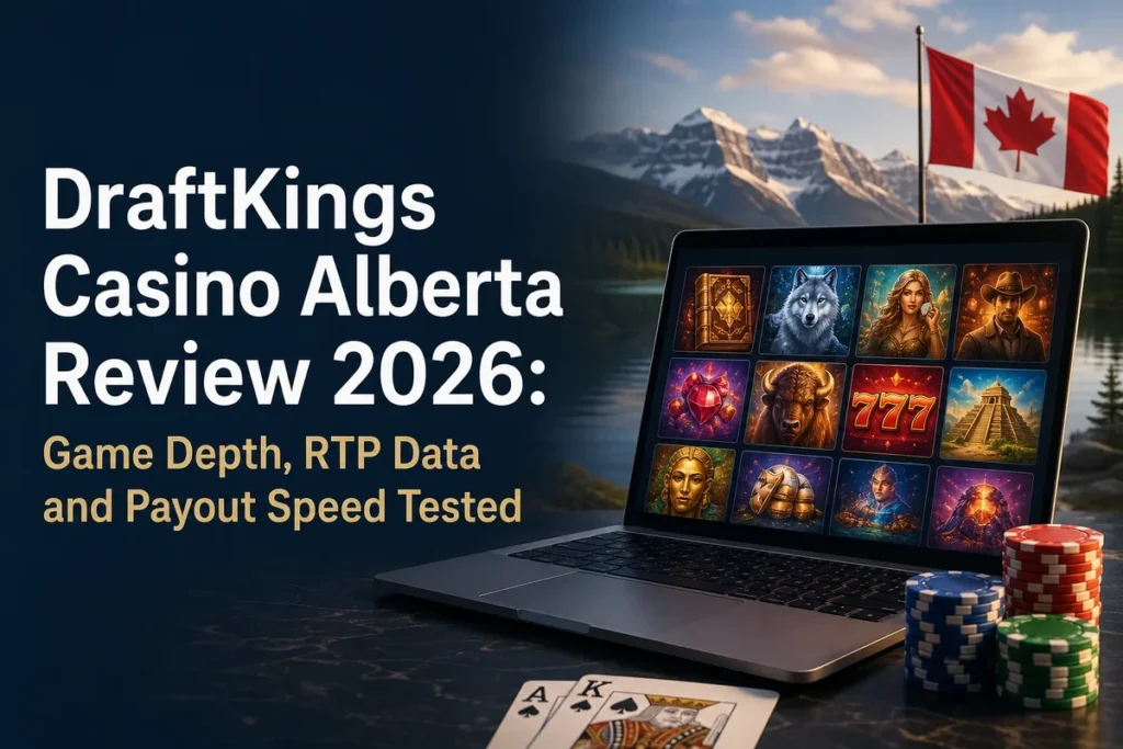 DraftKings Casino Alberta Review 2026: Game Depth, RTP Data and Payout Speed Tested