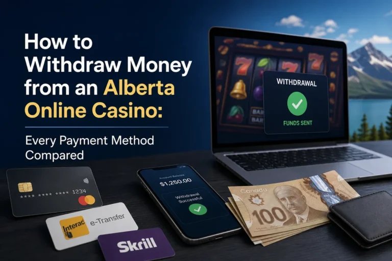 How to Withdraw Money from an Alberta Online Casino: Every Payment Method Compared