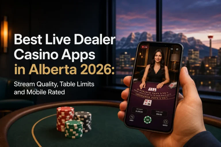 Best Live Dealer Casino Apps in Alberta 2026: Stream Quality, Table Limits and Mobile Rated