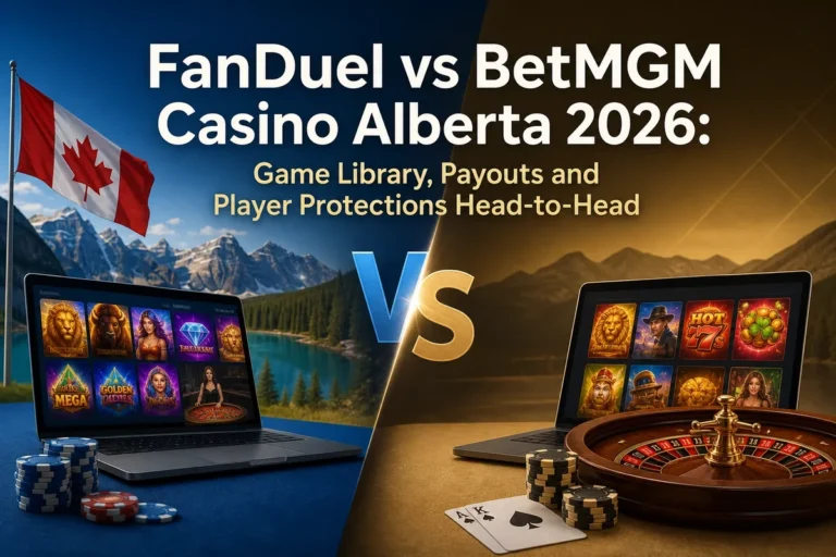 FanDuel vs BetMGM Casino Alberta 2026: Game Library, Payouts and Player Protections Head-to-Head