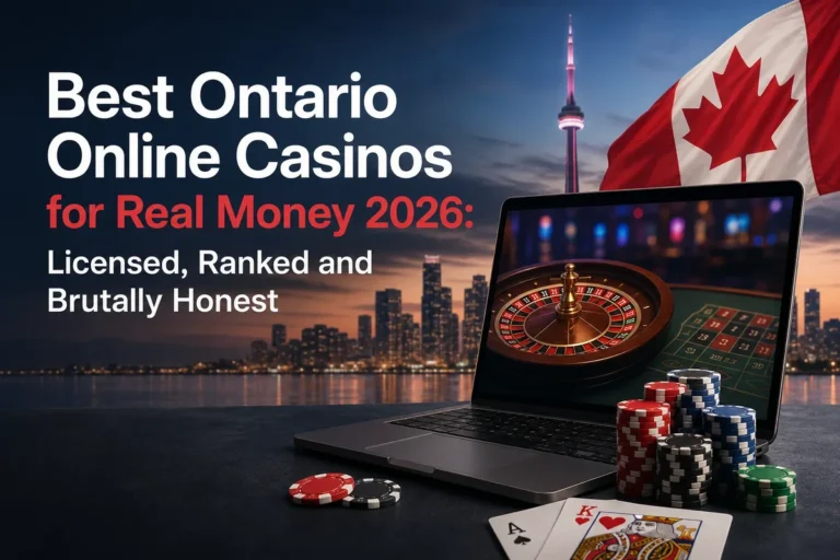 Best Ontario Online Casinos for Real Money 2026: Licensed, Ranked and Brutally Honest