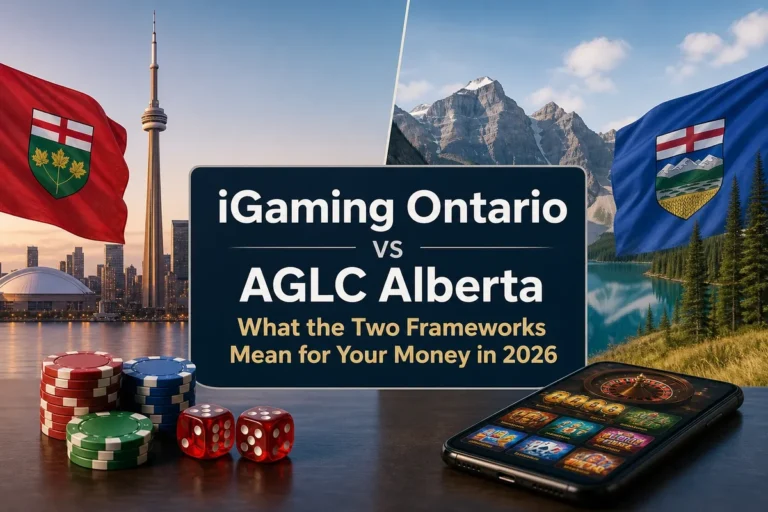 iGaming Ontario vs AGLC Alberta: What the Two Frameworks Mean for Your Money in 2026