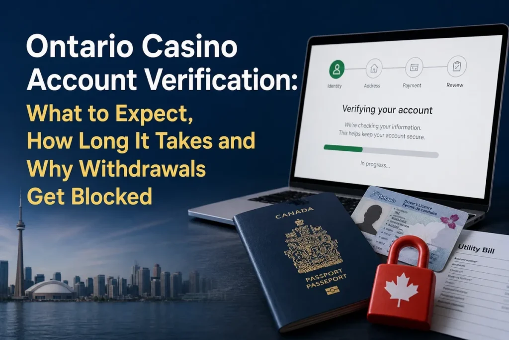 Ontario Casino Account Verification: What to Expect, How Long It Takes and Why Withdrawals Get Blocked