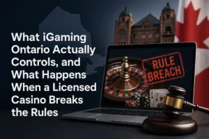 What iGaming Ontario Actually Controls, and What Happens When a Licensed Casino Breaks the Rules